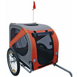 Dog Bike Trailer Orange