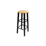 Breakfast/Dinner Table Dining Set MDF with Black - Side View