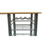 Kitchen / Breakfast Bar / Table and Chairs Set Wood - 45-Degree Angle