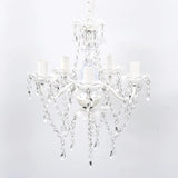 Chandelier 5 Bulbs Transparent