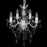 Chandelier 5 Bulbs Transparent