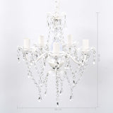Chandelier 5 Bulbs Transparent - Extra Image