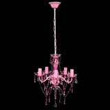 Crystal Light 5 Bulbs Pink - Front View