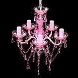 Crystal Light 5 Bulbs Pink - Top-Down View
