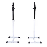 Squat Barbell Rack Set - Front View