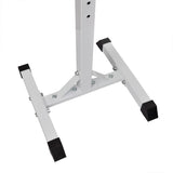 Squat Barbell Rack Set - Side View