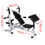 Weight Multi Bench - Rear View