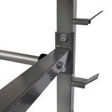 Dumbbell barbell rack - Top-Down View