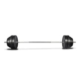 Barbell with Plates Set 60 kg - Front View