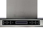 Island Mount Range Hood with LCD Display