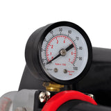 Airbrush Compressor Set with 2 Pistols - Close-Up Angle