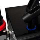 Airbrush compressor set with 3 pistols 255 x 135 x 220 mm - Top-Down View