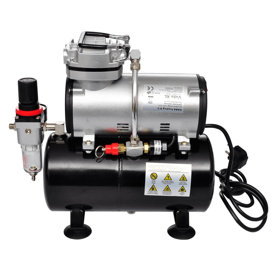 Airbrush Compressor Set with 3 Pistols