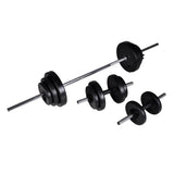 Barbell +2 Dumbbell Set 30.5kg - Front View