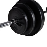 Barbell +2 Dumbbell Set 30.5kg - Side View