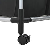 Laundry sorter with 4 bags black grey - Extra Image