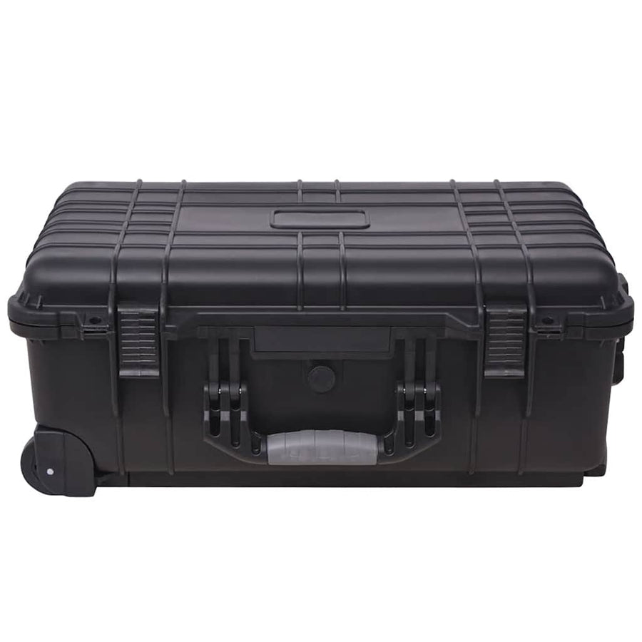Wheel-equipped Tool/Equipment Case with Pick&Pluck Foam Inside