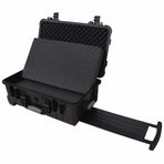 Wheel-equipped Tool/Equipment Case with Pick&Pluck Foam Inside