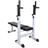 Fitness Workout Bench Straight Weight Bench - Front View