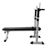 Fitness Workout Bench Straight Weight Bench - Side View