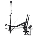 Fitness Workout Bench Home Gym - Top-Down View