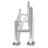 Stainless Steel Towel Rack 6 Tubes - 45-Degree Angle