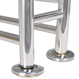 Stainless Steel Towel Rack 6 Tubes - Rear View