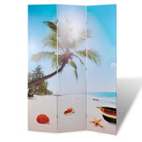Folding Room Divider 120x170 cm Beach
