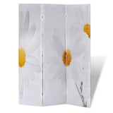 Folding Room Divider Print 120 x 170 Flower