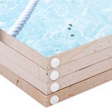 Folding Room Divider Print 160 x 170 Beach