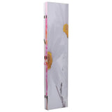 Folding Room Divider Print 160 x 170 Flower - Side View
