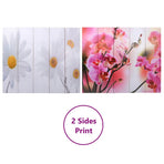 Folding Room Divider 200x170 cm Flower