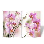 Folding Room Divider Print 217x170cm Flower