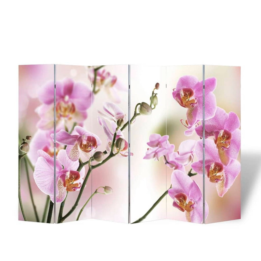 Folding Room Divider Print 217x170cm Flower