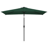 Garden Parasol 200 x 300 cm Green Rectangular