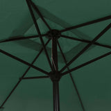 Garden Parasol 200 x 300 cm Green Rectangular