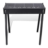 BBQ Stand Charcoal Barbecue Square 75 x 28 cm - Front View
