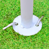 Gazebo Hexagon Star Garden Pavilion 10m - Top-Down View