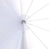 Gazebo Hexagon Star Garden Pavilion 12m - Top-Down View