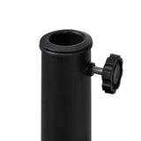 Resin Round Parasol Base - Side View