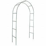 Garden Arch 2 pcs Climbing Plants - Top-Down View