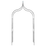 Garden Arch Spike Design Climbing Plants Dark Green