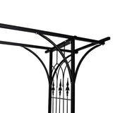 Garden Arch 200x52x204 cm - 45-Degree Angle