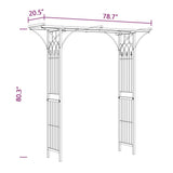 Garden Arch 200x52x204 cm