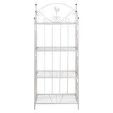 Plant Rack Square White - Front View