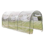 Outdoor Greenhouse Walk-in Portable Gardening Plant Hot House Backyard - Front View
