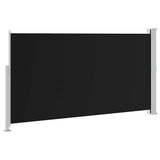 Patio Terrace Side awning 160 x 300 cm Black - 45-Degree Angle
