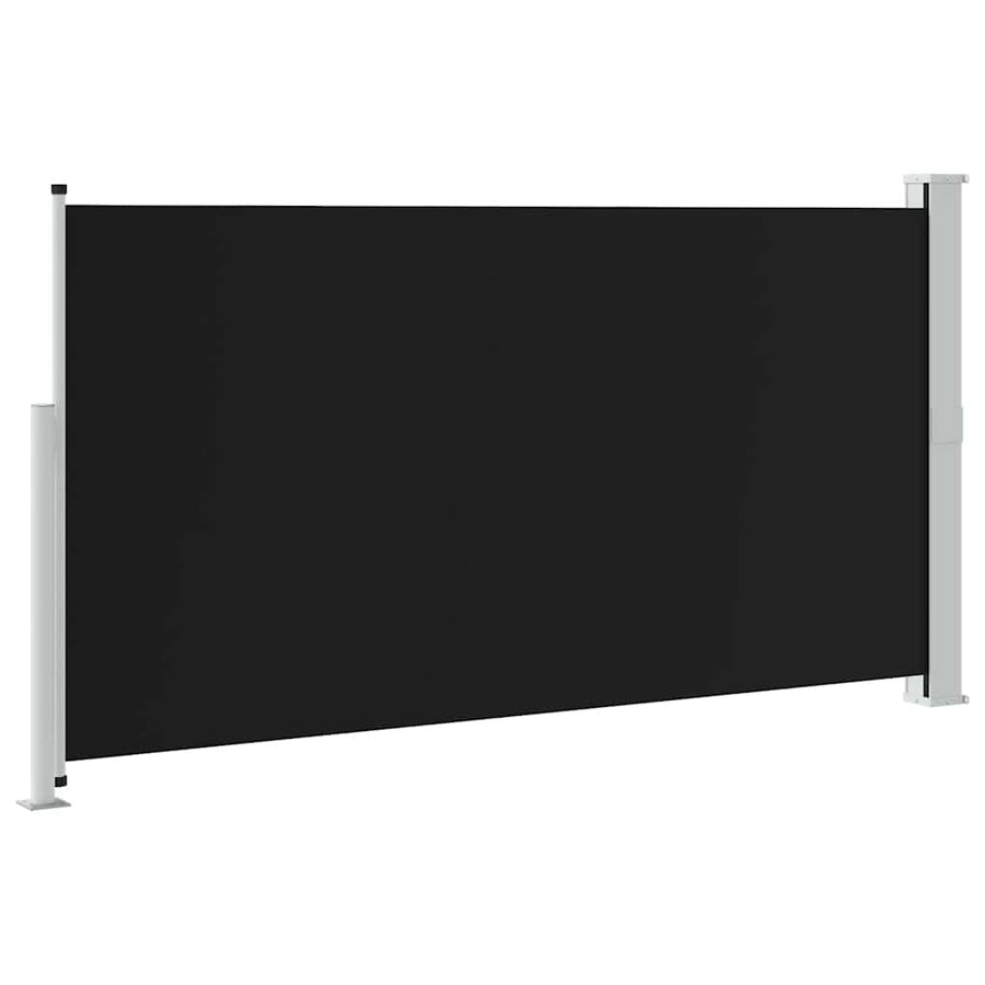 Patio Terrace Side awning 160 x 300 cm Black