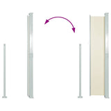 Patio Terrace Side awning 160 x 300 cm Cream Colour