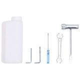 Auger Ground Drill Orange - Close-Up Angle